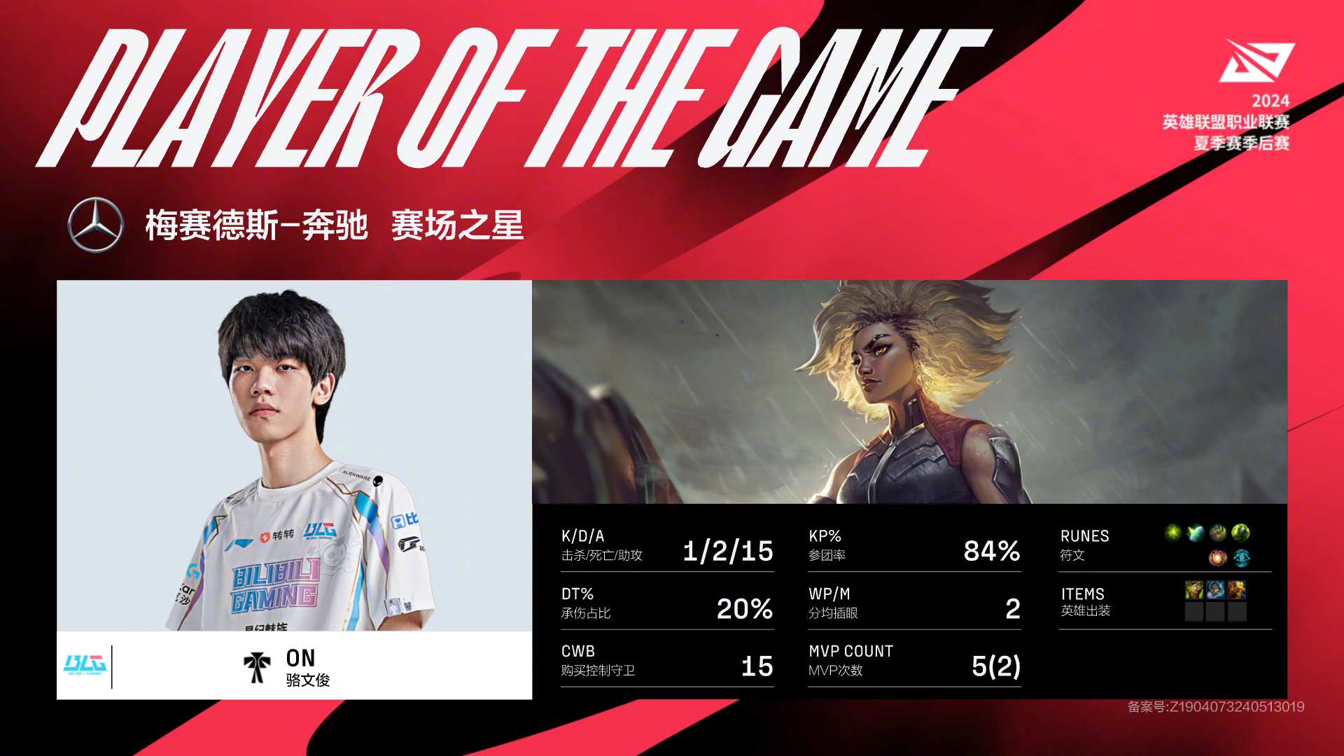 DK鏖战BLG,Elk单局斩获MVP顶尖较量小组赛,技惊四座 DK鏖战BLG,Elk单局斩获MVP顶尖较量小组赛,技惊四座